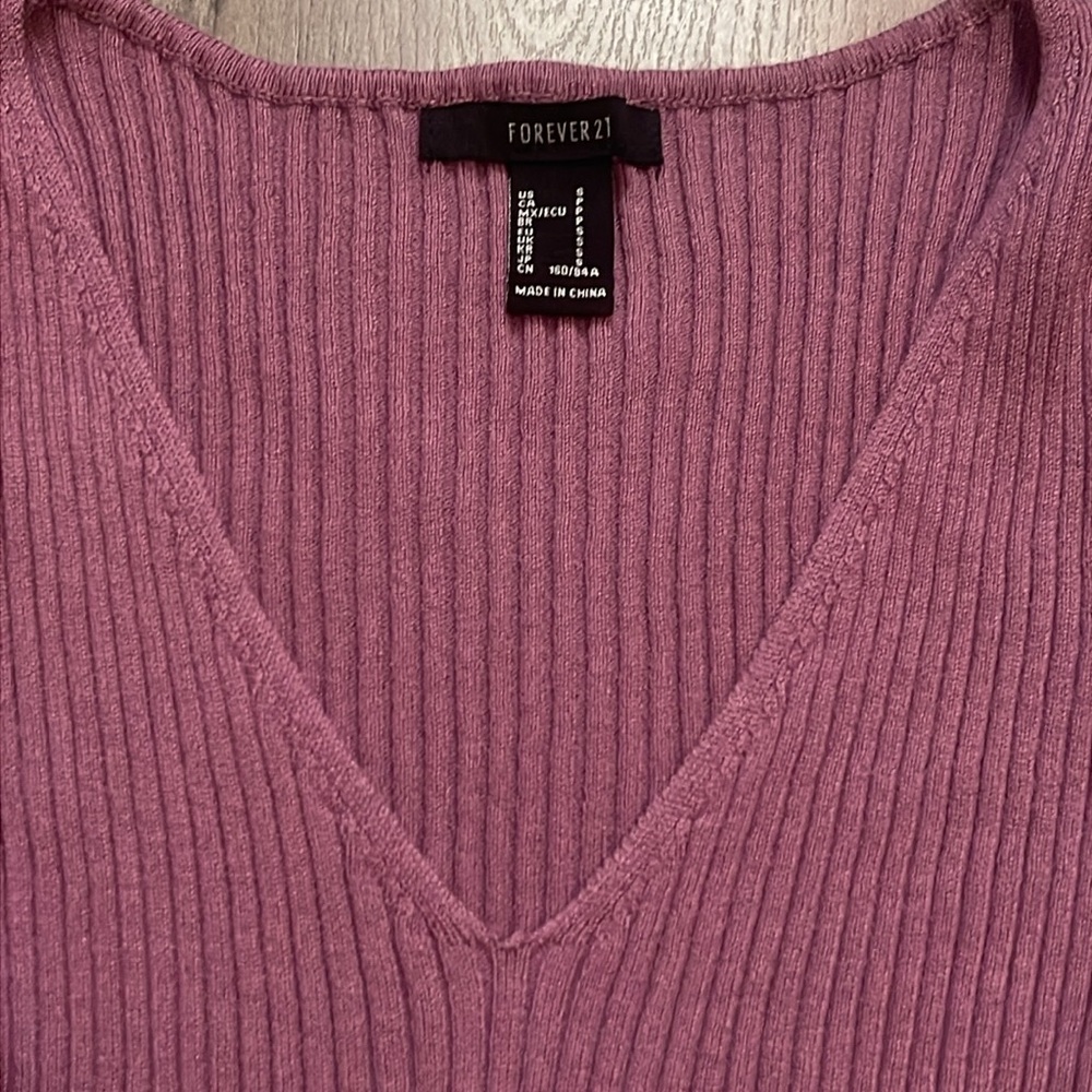 Forever21 Ribbed Bodysuit - Picture 2 of 3